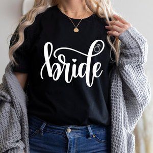Bride Black T-Shirt